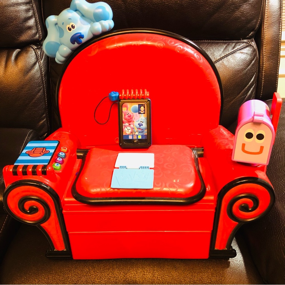 Leap Frog Blues Clues and & You! Thinking Play Chair Lights Sound Work 2020
